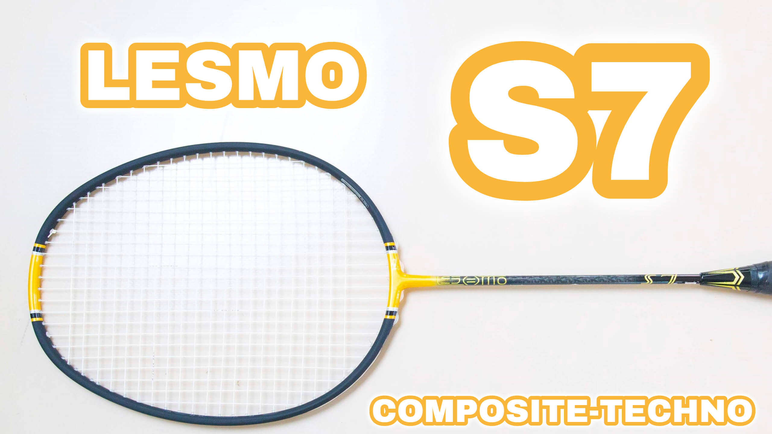 コンポジットテクノ】LESMO-レスモ SPEED S7 | バドミントン｜コンポジットテクノ バドミントンラケットproduce by 健ジム