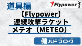 連続攻撃】フライパワーMETEOR（メテオ）バドミントンラケット【評判 